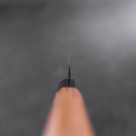 Yanagiba Linkshand AUS-10 Poliert Büffelhorn und Teakholz Griff 240mm-[Musashi]-[Japan-Küchenmesser]