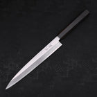 Yanagiba (Linkshand) AUS-10 Poliert Ebenholz Griff 240mm-[Musashi]-[Japan-Küchenmesser]