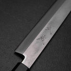 Yanagiba Linkshand Silver Steel #3 Kasumi Büffelhorn und Magnolienholz Griff 260mm-[Musashi]-[Japan-Küchenmesser]