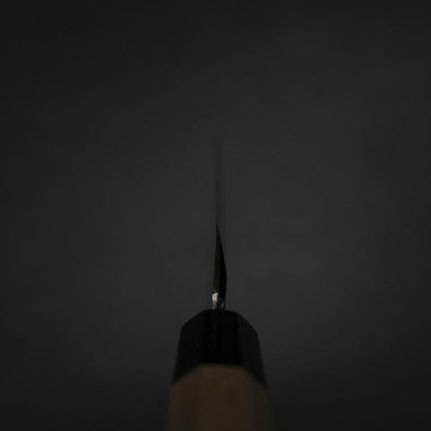 Yanagiba Linkshand Silver Steel #3 Kasumi Büffelhorn und Magnolienholz Griff 260mm-[Musashi]-[Japan-Küchenmesser]