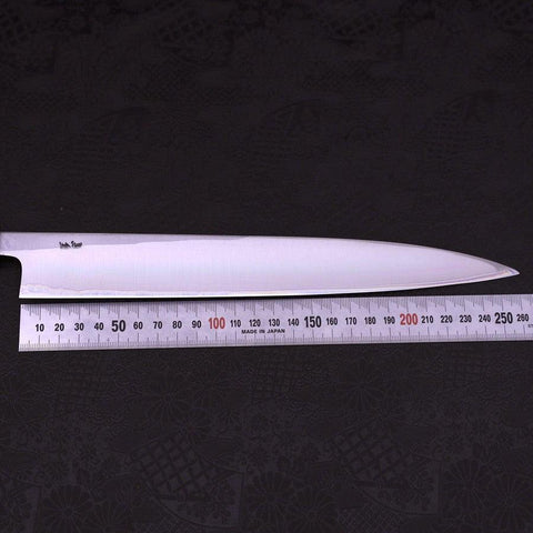 Yanagiba (Linkshand) White Steel #1 Büffelhorn und Magnolienholz Griff 270mm-[Musashi]-[Japan-Küchenmesser]