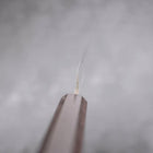 Yanagiba (Linkshand) White Steel #2 Kasumi Büffelhorn und Magnolienholz Griff 240mm-[Musashi]-[Japan-Küchenmesser]