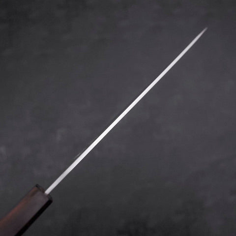 Yanagiba (Linkshand) White Steel #2 Kasumi Büffelhorn und Magnolienholz Griff 240mm-[Musashi]-[Japan-Küchenmesser]