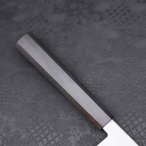 Yanagiba (Linkshand) White Steel #2 Kasumi Büffelhorn und Magnolienholz Griff 240mm-[Musashi]-[Japan-Küchenmesser]
