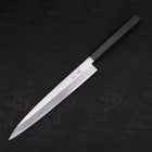 Yanagiba (Linkshand) White Steel #2 Kasumi Büffelhorn und Magnolienholz Griff 240mm-[Musashi]-[Japan-Küchenmesser]