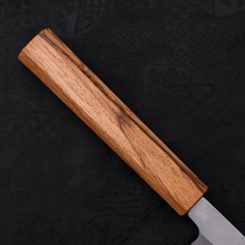 Yanagiba SK-Stahl Kasumi Eichenholz Griff 210mm-[Musashi]-[Japan-Küchenmesser]