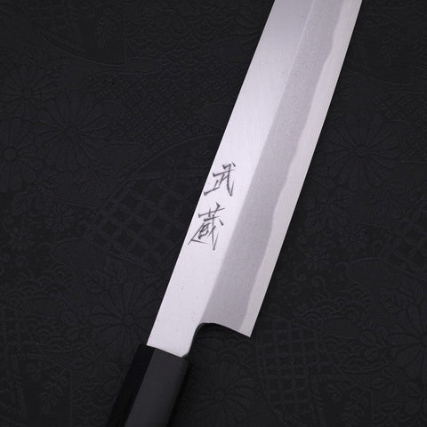 Yanagiba SK-Stahl Kasumi Magnolienholz Griff 240mm-[Musashi]-[Japan-Küchenmesser]