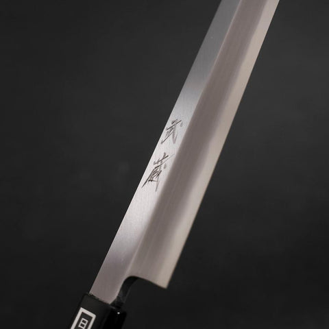 Yanagiba SK-Stahl Kasumi Rosenholz Griff 270mm-[Musashi]-[Japan-Küchenmesser]
