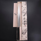 Yanagiba Silver Steel #3 Kasumi Buffalo Ebony Handle 270mm (10.6”)-[Musashi]-[Japan-Küchenmesser]