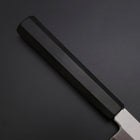 Yanagiba Silver Steel #3 Kasumi Buffalo Ebony Handle 300mm (11.8”)-[Musashi]-[Japanese-Kitchen-Knives]