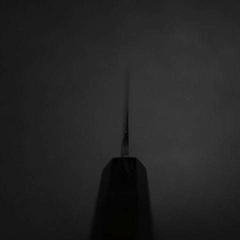 Yanagiba Silver Steel #3 Kasumi Büffelhorn und Ebenholz Griff 260mm-[Musashi]-[Japan-Küchenmesser]