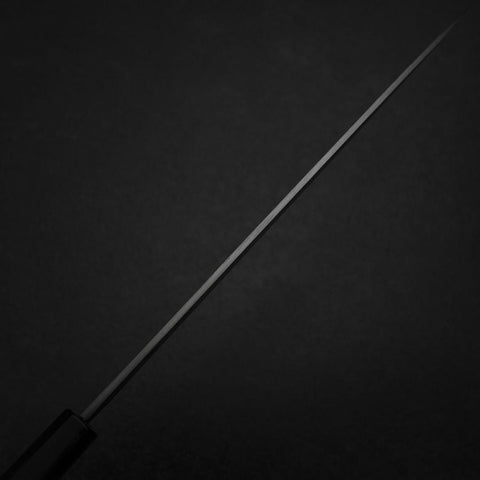 Yanagiba Silver Steel #3 Kasumi Büffelhorn und Ebenholz Griff 260mm-[Musashi]-[Japan-Küchenmesser]