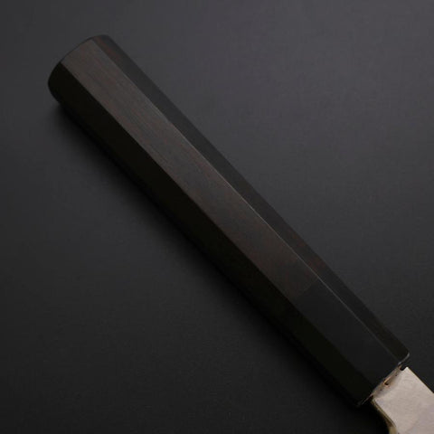 Yanagiba Silver Steel #3 Kasumi Büffelhorn und Ebenholz Griff 270mm-[Musashi]-[Japan-Küchenmesser]