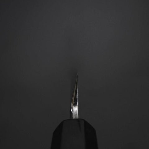 Yanagiba Silver Steel #3 Kasumi Büffelhorn und Ebenholz Griff 300mm-[Musashi]-[Japan-Küchenmesser]