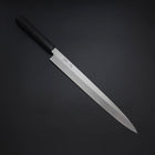 Yanagiba Silver Steel #3 Kasumi Büffelhorn und Ebenholz Griff 300mm-[Musashi]-[Japan-Küchenmesser]