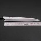 Yanagiba Silver Steel #3 Kasumi Büffelhorn und Magnolienholz Griff 270mm-[Musashi]-[Japan-Küchenmesser]