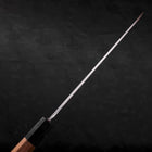 Yanagiba Silver Steel #3 Kasumi Büffelhorn und Teakholz Griff 270mm-[Musashi]-[Japan-Küchenmesser]