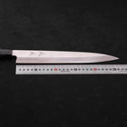Yanagiba Silver Steel #3 Kasumi Büffelhorn und Teakholz Griff 270mm-[Musashi]-[Japan-Küchenmesser]