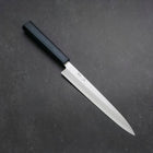 Yanagiba Silver Steel #3 Kasumi Dark Blue Urushi Handle 200mm (7.9”)-[Musashi]-[Japan-Küchenmesser]