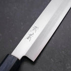 Yanagiba Silver Steel #3 Kasumi Dunkelblauer Urushi Griff 260mm-[Musashi]-[Japan-Küchenmesser]