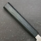 Yanagiba Silver Steel #3 Kasumi Urushi Griff in Dunkelblau 240mm-[Musashi]-[Japan-Küchenmesser]