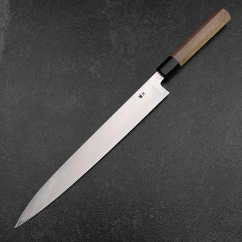 Yanagiba Silver Steel #3 Kasumi Walnussholz Griff 300mm-[Musashi]-[Japan-Küchenmesser]