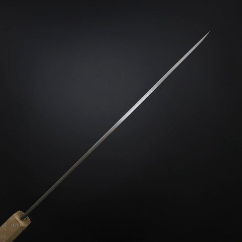 Yanagiba Silver Steel #3 Kasumi Weißer Urushi Griff 260mm-[Musashi]-[Japan-Küchenmesser]
