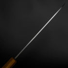 Yanagiba Silver Steel #3 Kasumi Yaki Urushi Handle 205mm-[Musashi]-[Japanese-Kitchen-Knives]