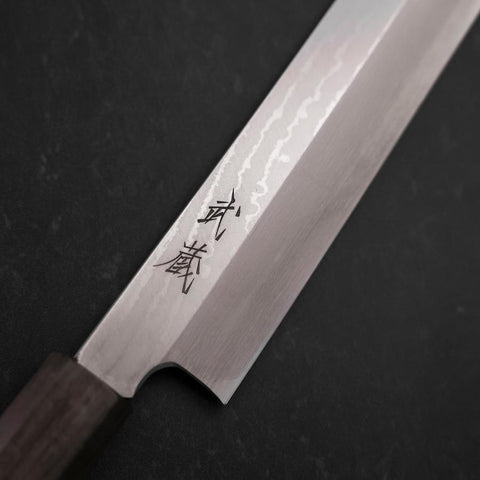 Yanagiba VG-10 Damascus Ashwood Handle 260mm-[Musashi]-[Japan-Küchenmesser]