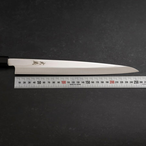 Yanagiba VG-10 Damascus Cherry Handle 270mm with Sheath (10.6”)-[Musashi]-[Japan-Küchenmesser]
