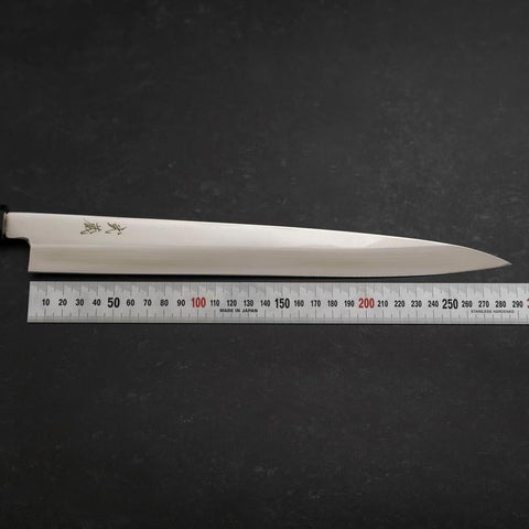 Yanagiba VG-10 Damascus Kirschholz Griff 300mm mit Scheide-[Musashi]-[Japan-Küchenmesser]