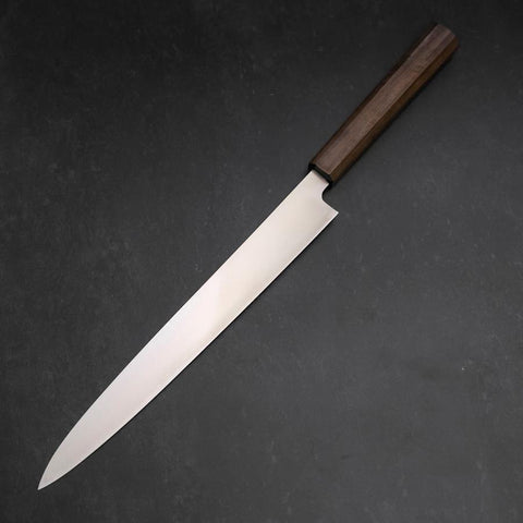 Yanagiba VG-10 Damast Eschenholz Griff 260mm-[Musashi]-[Japan-Küchenmesser]