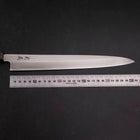 Yanagiba VG-10 Damast Eschenholz Griff 260mm-[Musashi]-[Japan-Küchenmesser]