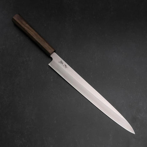 Yanagiba VG-10 Damast Eschenholz-Griff 260mm-[Musashi]-[Japan-Küchenmesser]