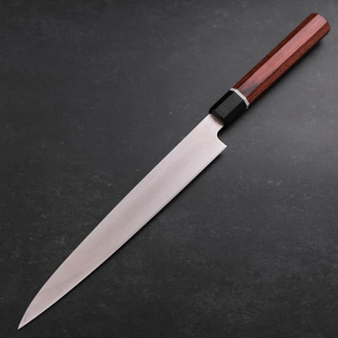 Yanagiba VG-10 Damast Kirschholz Griff 240mm mit Scheide-[Musashi]-[Japan-Küchenmesser]