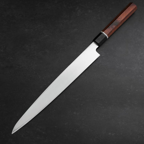 Yanagiba VG-10 Damast Kirschholz Griff 270mm mit Scheide-[Musashi]-[Japan-Küchenmesser]