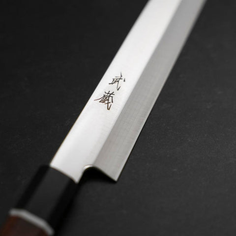Yanagiba VG-10 Damast Kirschholz Griff 270mm mit Scheide-[Musashi]-[Japan-Küchenmesser]
