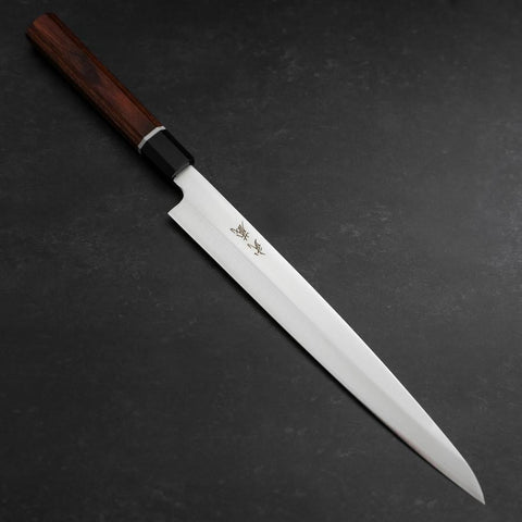 Yanagiba VG-10 Damast Kirschholz Griff 270mm mit Scheide-[Musashi]-[Japan-Küchenmesser]