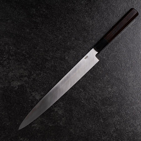 Yanagiba VG-10 Kagami Büffelhorn und Ebenholz Griff 270mm-[Musashi]-[Japan-Küchenmesser]