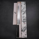 Yanagiba VG-10 Kagami Kasumi Rosen- und Ebenholz Griff 270mm-[Musashi]-[Japan-Küchenmesser]