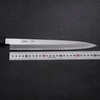 Yanagiba VG-10 Mirror Kasumi Shitan Ebony Handle 270mm (10.6”)-[Musashi]-[Japan-Küchenmesser]