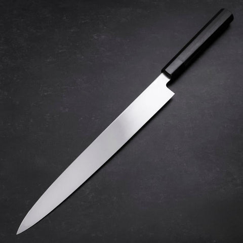 Yanagiba VG-10 Mirror Kasumi Shitan Ebony Handle 300mm (11.8”)-[Musashi]-[Japan-Küchenmesser]