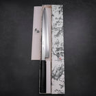 Yanagiba VG-10 Mirror Kasumi Shitan Ebony Handle 300mm (11.8”)-[Musashi]-[Japan-Küchenmesser]