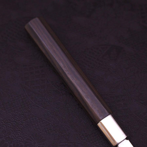 Yanagiba White Steel #1 Büffelhorn und Ebenholz Griff 300mm-[Musashi]-[Japan-Küchenmesser]
