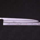 Yanagiba White Steel #1 Büffelhorn und Ebenholz Griff 300mm-[Musashi]-[Japan-Küchenmesser]