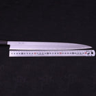 Yanagiba White Steel #1 Damast Rosenholz Griff 330mm-[Musashi]-[Japan-Küchenmesser]