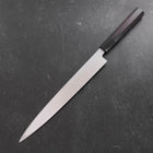 Yanagiba White Steel #2 Kasumi Büffelhorn und Ebenholz Griff 270mm-[Musashi]-[Japan-Küchenmesser]