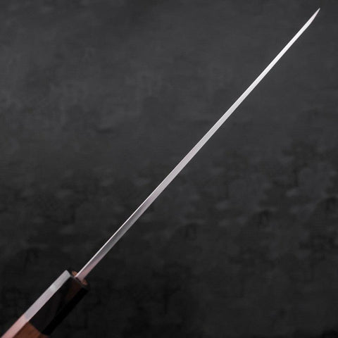 Yanagiba White Steel #2 Kasumi Büffelhorn und Walnussholz Griff 270mm-[Musashi]-[Japan-Küchenmesser]