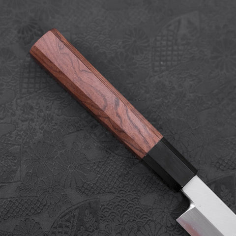 Yanagiba White Steel #2 Kasumi Büffelhorn und Walnussholz Griff 270mm-[Musashi]-[Japan-Küchenmesser]