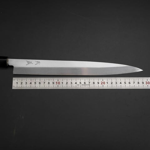 Yanagiba White Steel #2 Kasumi Cherry Handle 300mm (11.8”)-[Musashi]-[Japan-Küchenmesser]